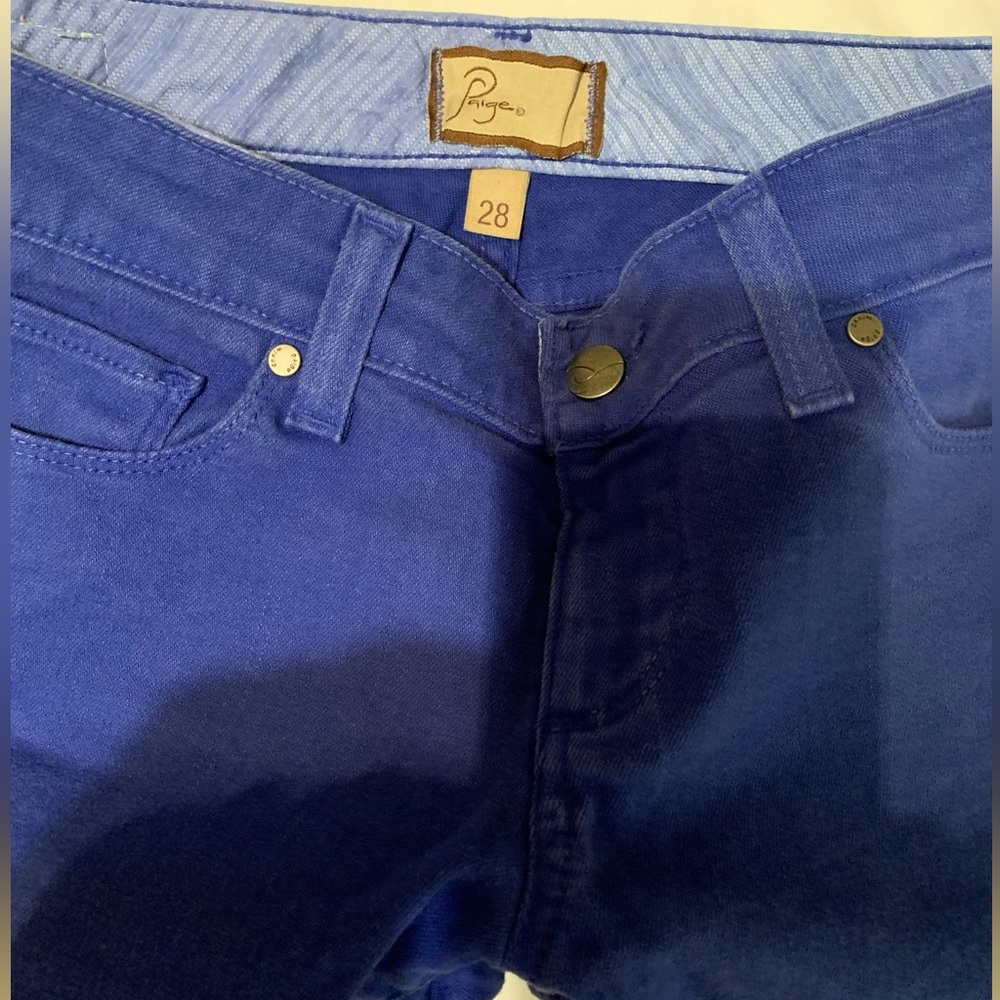 Paige Denim women’s size 28 Royal blue shorts